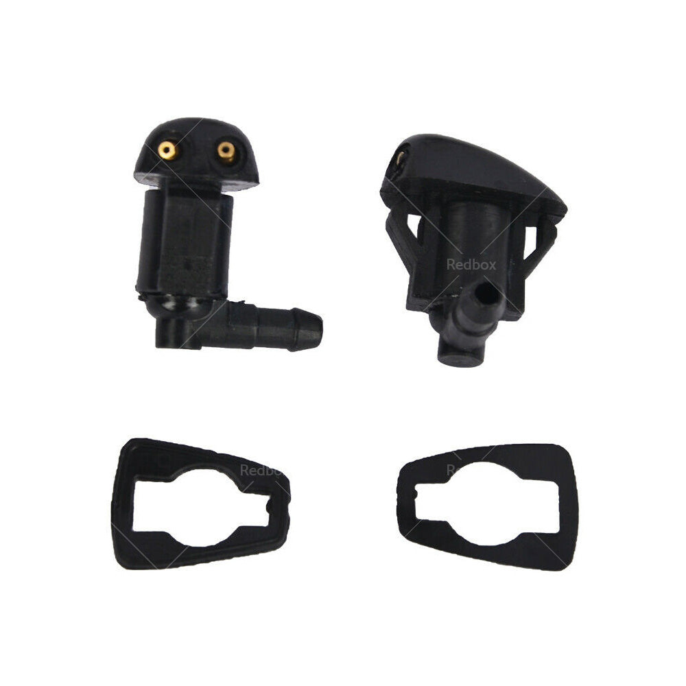 2x Windscreen Spray Washer Nozzle Suitable For Toyota LandCruiser 70 73 75 78 79