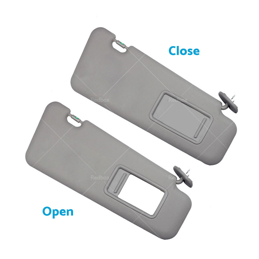 Right Side Gray Sun Visor Suitable For Toyota Kluger 2008-13 W or Vanity Light