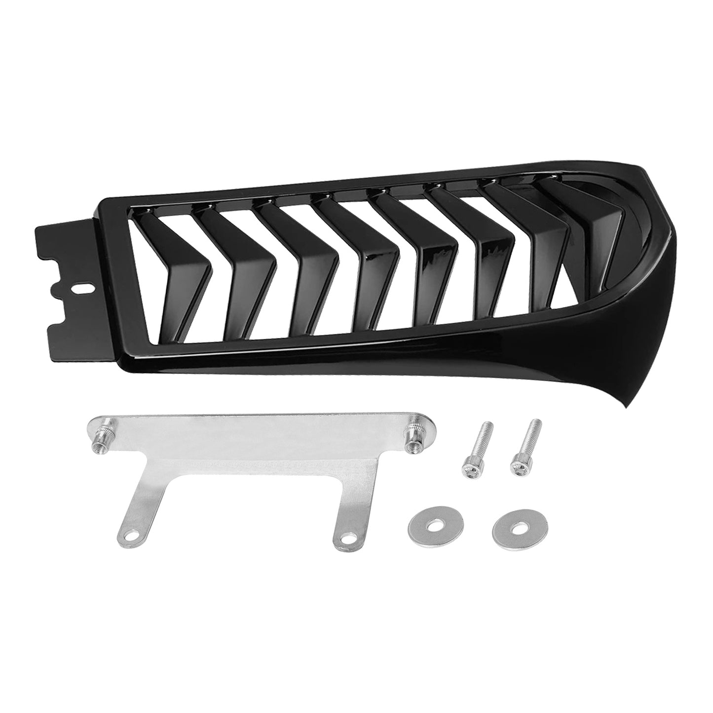 {{ Chin Fairing Spoiler Lower Radiator Cover Suitable for Harley Softail Fat Bob }} - Buy Car Parts Online at {{ Kaka Auto Parts }}.