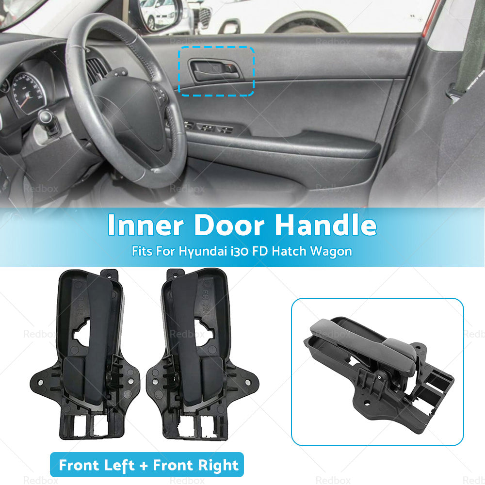 1 Pair Front Left and Right Inner Door Handle For Hyundai i30 FD Hatch Wagon 07-12