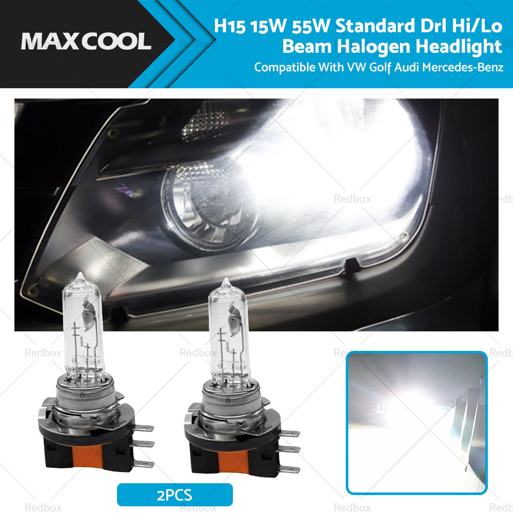 {{ H15 15W 55W DRL Hi Lo Beam Halogen Headlight Suitable For Golf Mercedes }} - Buy Car Parts Online at {{ Kaka Auto Parts }}.