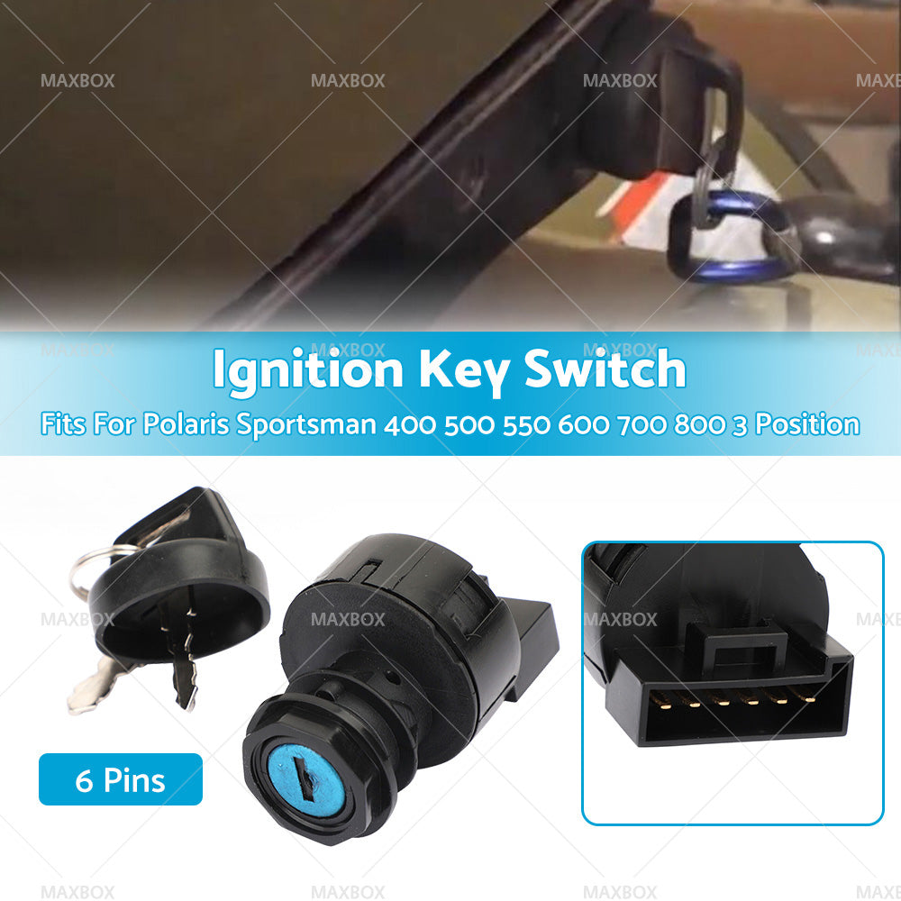 Ignition Key Switch Fit For Polaris Sportsman 400 500 550 600 700 800 3 Position