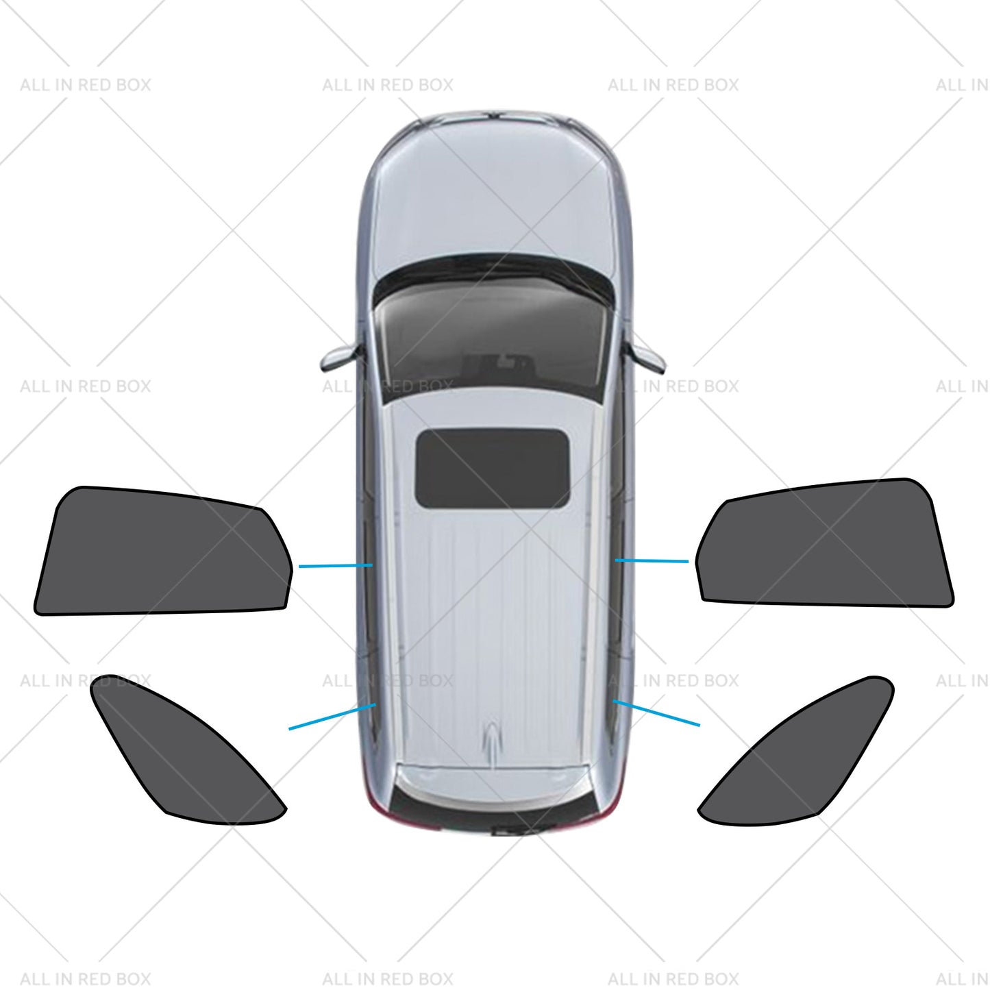 Magnetic Car Window Sun Shades Suitable for Mazda CX-3 CX3 2015-Current