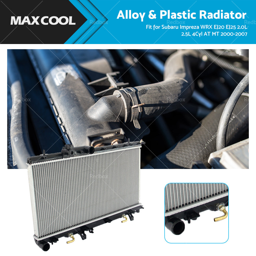 Radiator For Subaru Impreza WRX EJ20 EJ25 2. 0L 2. 5L 4Cyl AT MT 2000-2007