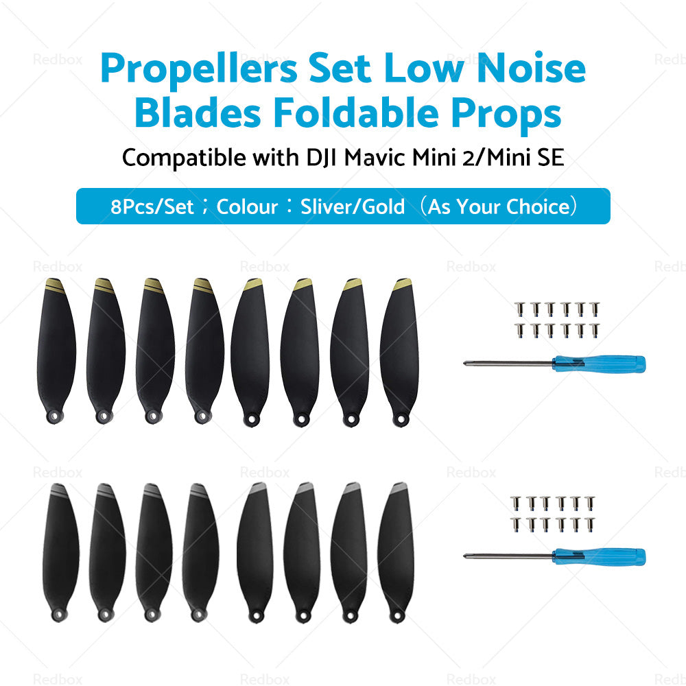 {{ Propellers Low Noise Blades Foldable Props Suitable For DJI Mavic Mini 2/Mini SE }} - Buy Car Parts Online at {{ Kaka Auto Parts }}.