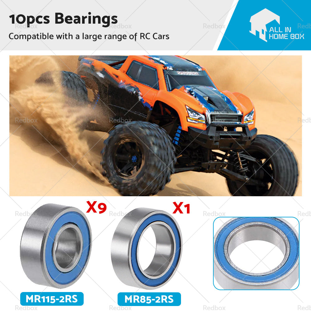 {{ 10X MR85-2RS MR115-2RS Bearing PTFE Rubber Seal For RC 2728 4606 5114 1213 B020 }} - Buy Car Parts Online at {{ Kaka Auto Parts }}.