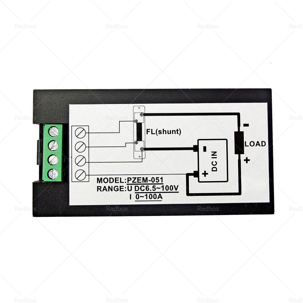 {{ DC 6. 5~100V 20-50-100A LCD Digital Combo Panel Display Volt Amp Power Watt Meter }} - Buy Car Parts Online at {{ Kaka Auto Parts }}.