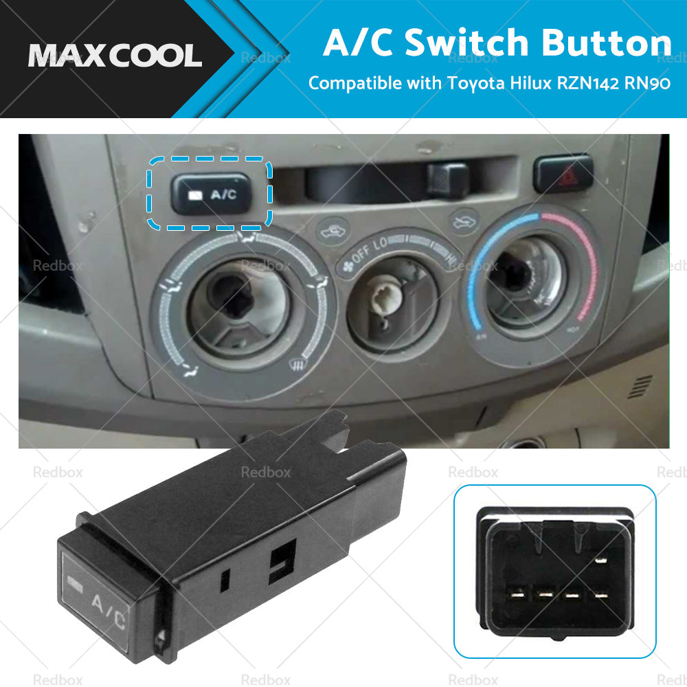 {{ A or C Cooler Switch Button Suitable for Hilux RZN142 RN90 RN85 RN135 RN130 RN110 }} - Buy Car Parts Online at {{ Kaka Auto Parts }}.