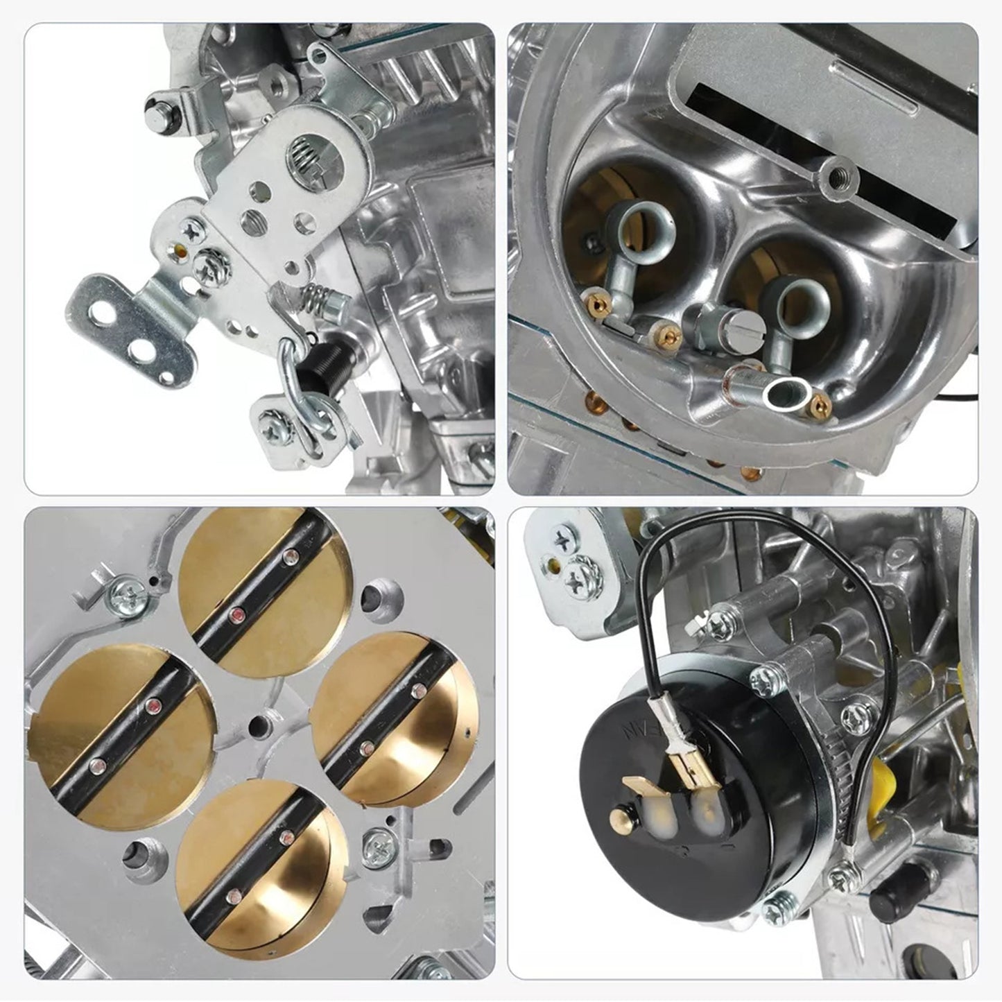 {{ Suitable For 4 Barrel 650 CFM Double-Pumper Carburetor Electric Choke BR-67255 }} - Buy Car Parts Online at {{ Kaka Auto Parts }}.