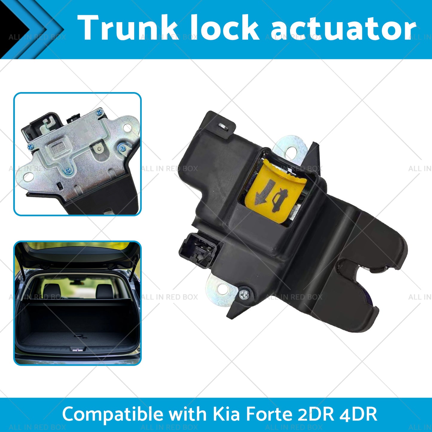 {{ Trunk Lock Actuator Suitable For 2013-2018 Kia Forte 2Dr 4Dr }} - Buy Car Parts Online at {{ Kaka Auto Parts }}.