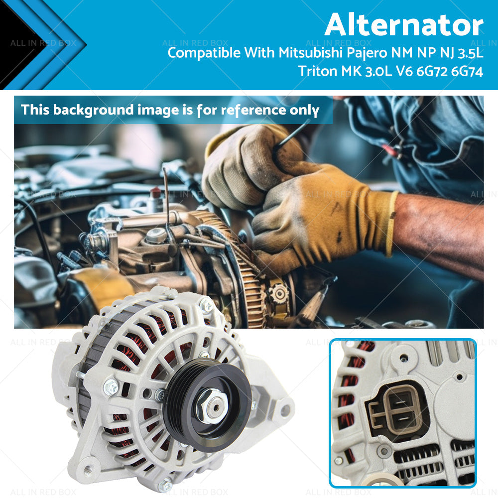 Alternator Suitable For Mitsubishi NM MK Triton Pajero V6 6G74 3. 0L 3. 5L 6G72