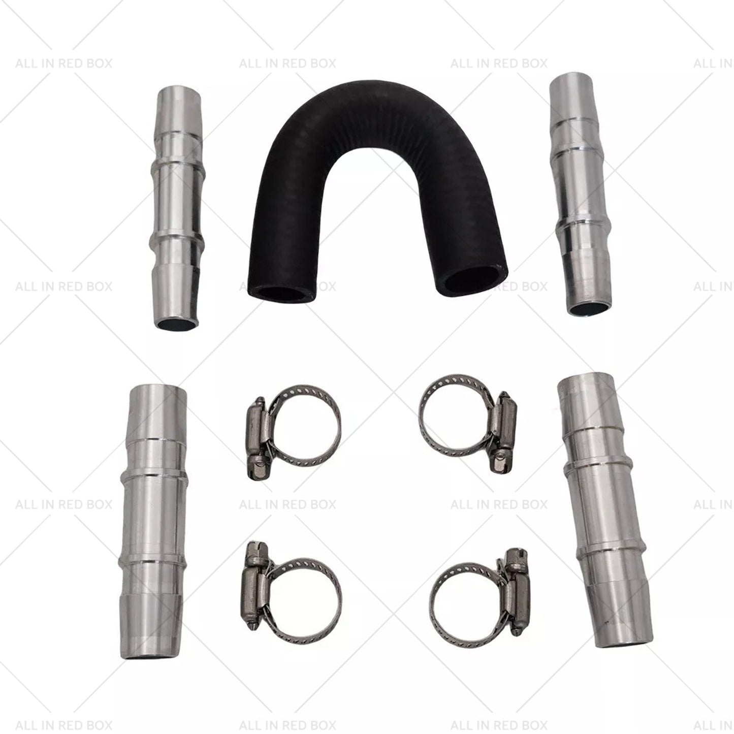 {{ Car Engine Heater Core Bypass Kit 5 or 8in 3 or 4in Hose Fitting Aluminum For Most }} - Buy Car Parts Online at {{ Kaka Auto Parts }}.