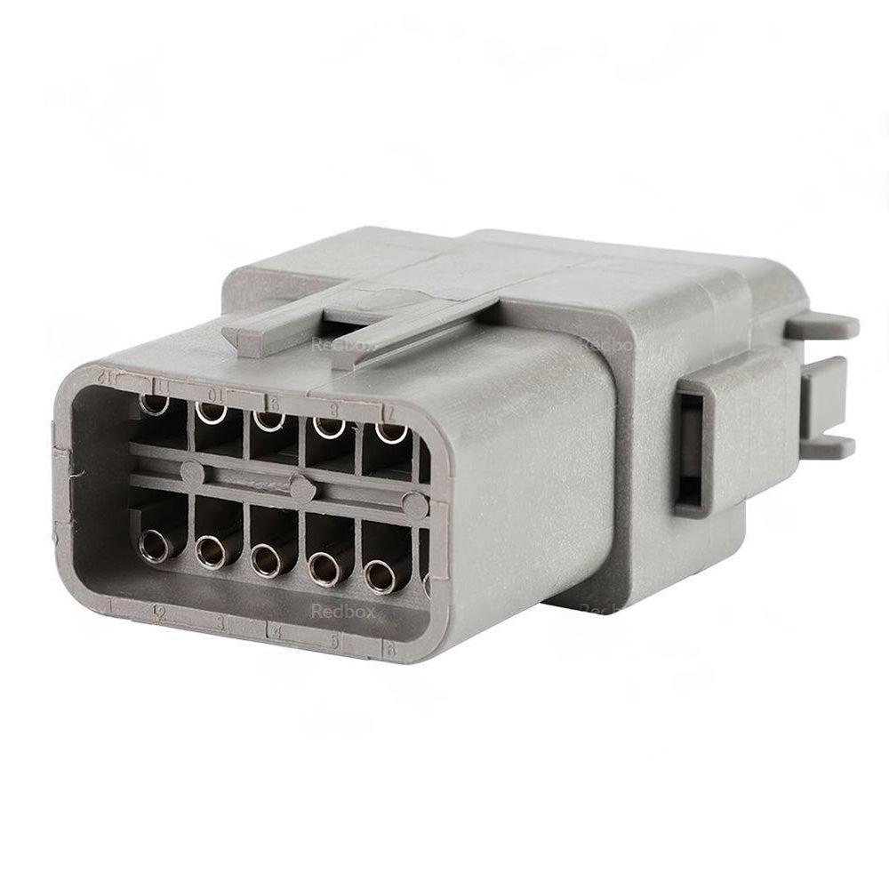 Deutsch DT 12-Way 12 Pin Electrical Connector Waterproof Plug Kit Male and Female