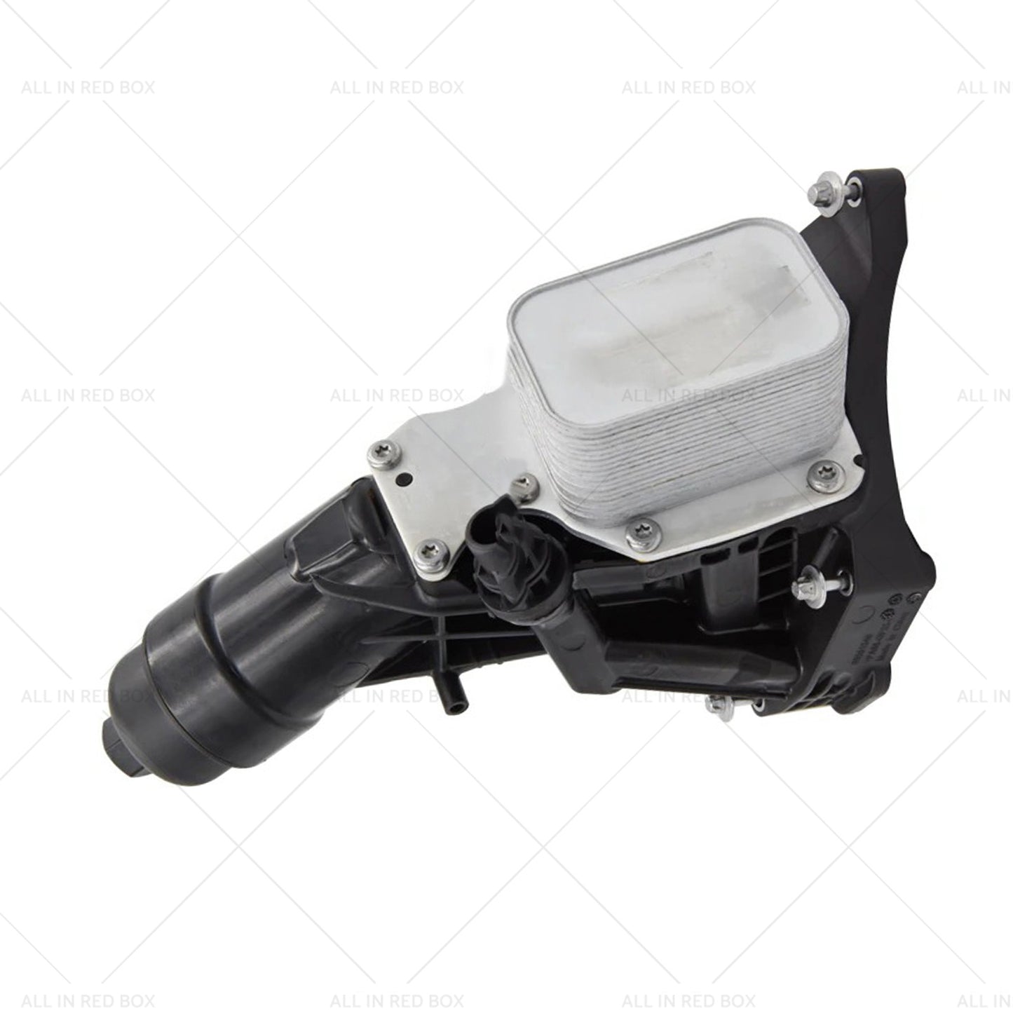 {{ Black Engine Oil Cooler Filter Housing Suitable For BMW F20 F22 F30 G30 G32 }} - Buy Car Parts Online at {{ Kaka Auto Parts }}.