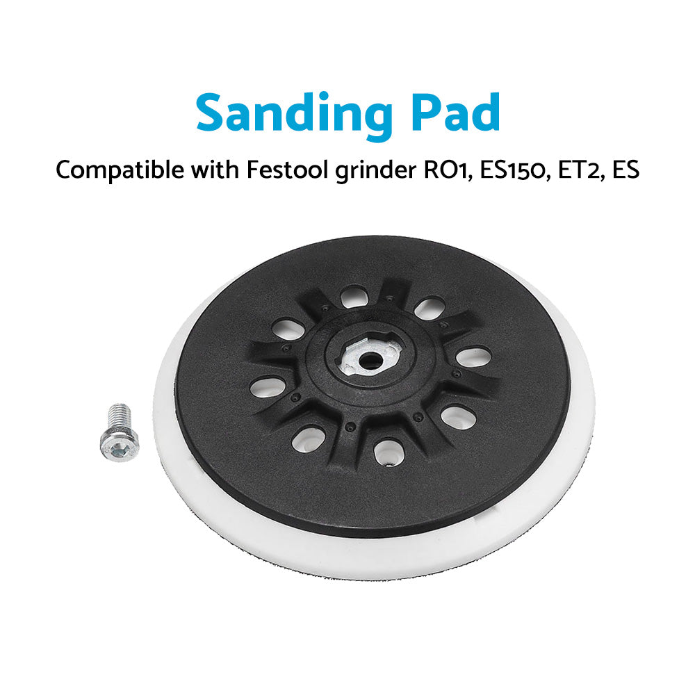 {{ 6 inch 17 Holes Backing Pad Sanding Suitable For Festool Grinder RO1 ES150 ET2 }} - Buy Car Parts Online at {{ Kaka Auto Parts }}.
