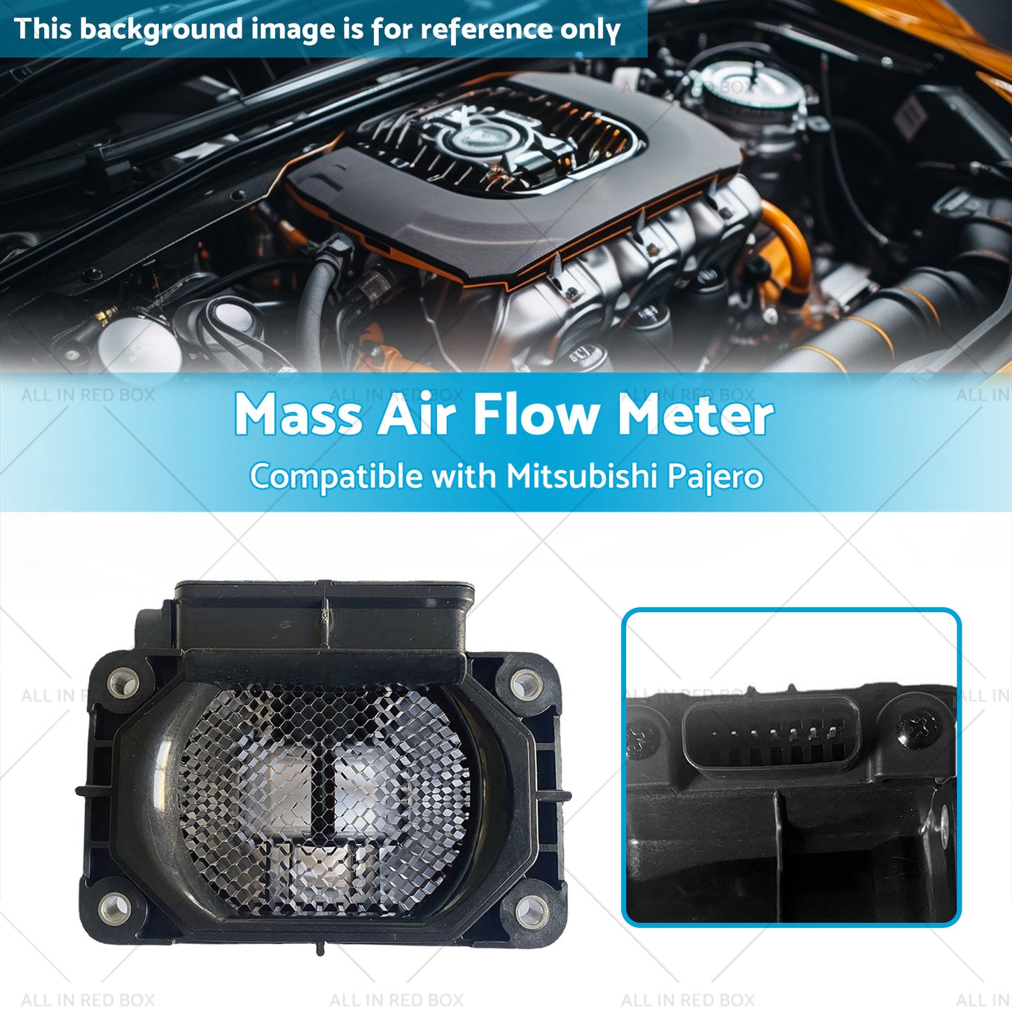 {{ E5T08071 Mass Air Flow Meter Suitablefor Mitsubishi Pajero NM NP 3. 5L 3. 8L Magna }} - Buy Car Parts Online at {{ Kaka Auto Parts }}.