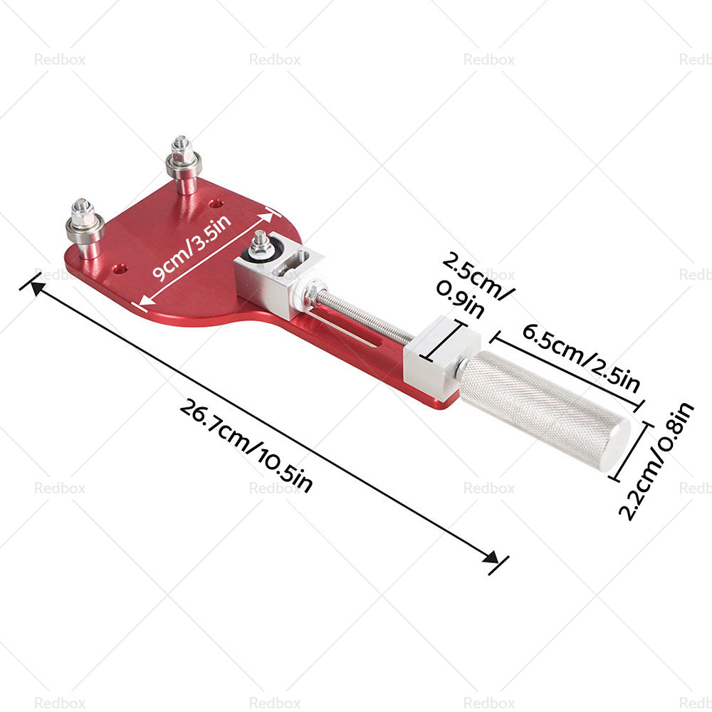 Filter Cutting Range 2-3 or 8 inch - 5 inch Car Oil Filter Cutter Tool Aluminum Alloy Red