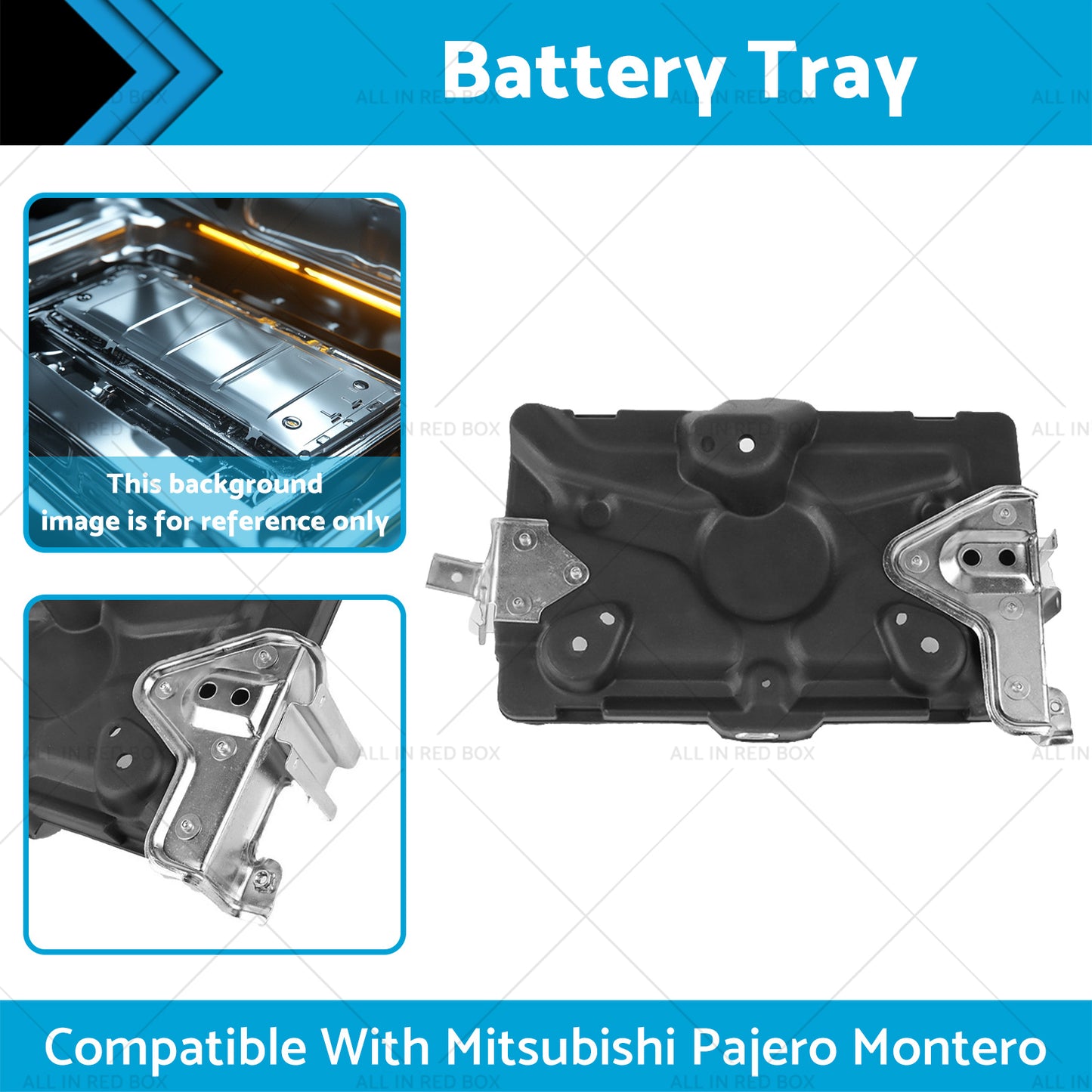 {{ Battery Tray Suitable for Mitsubishi Pajero Montero MR440935 8201A086 }} - Buy Car Parts Online at {{ Kaka Auto Parts }}.