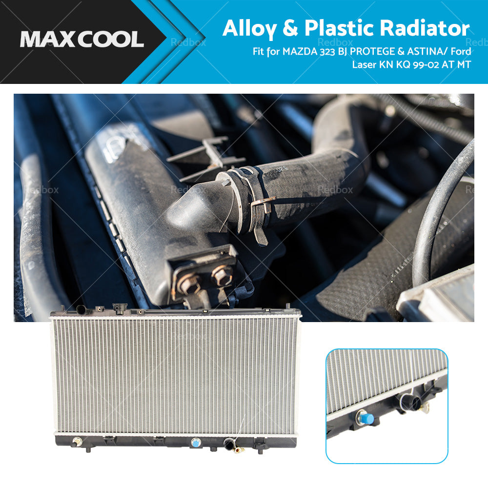 RADIATOR FIT MAZDA 323 BJ PROTEGE and ASTINA or Ford Laser KN KQ 99-02 Auto and Manual