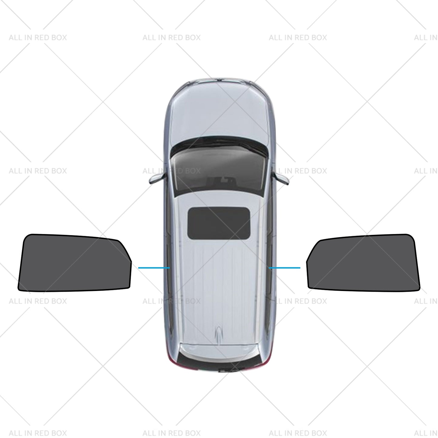 Window Magnetic Mesh Sunshades Suitable for Kia Sportage 21-24 UVA Protection