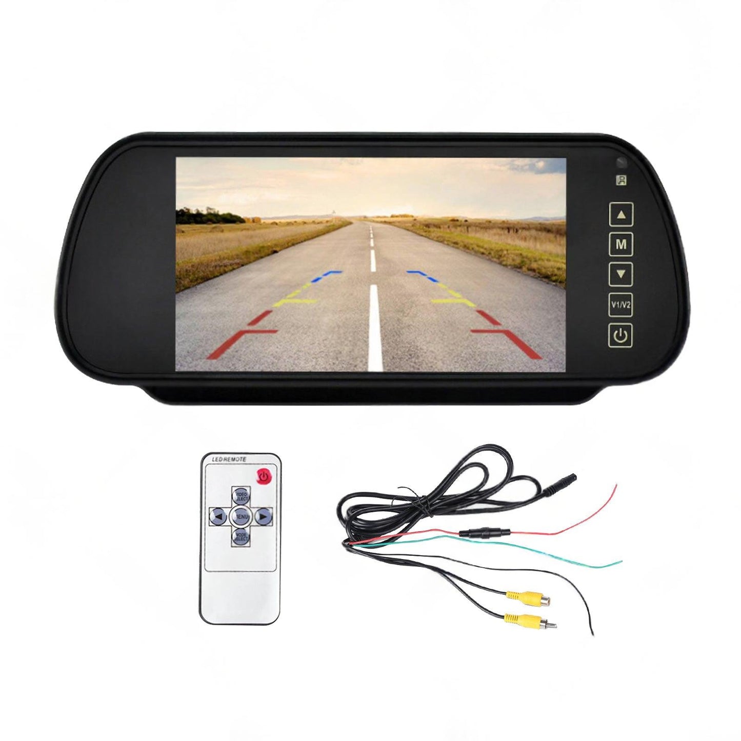 7 inch Parking Rear View Monitor Mirror Screen Suitable for Truck Reversing Camera