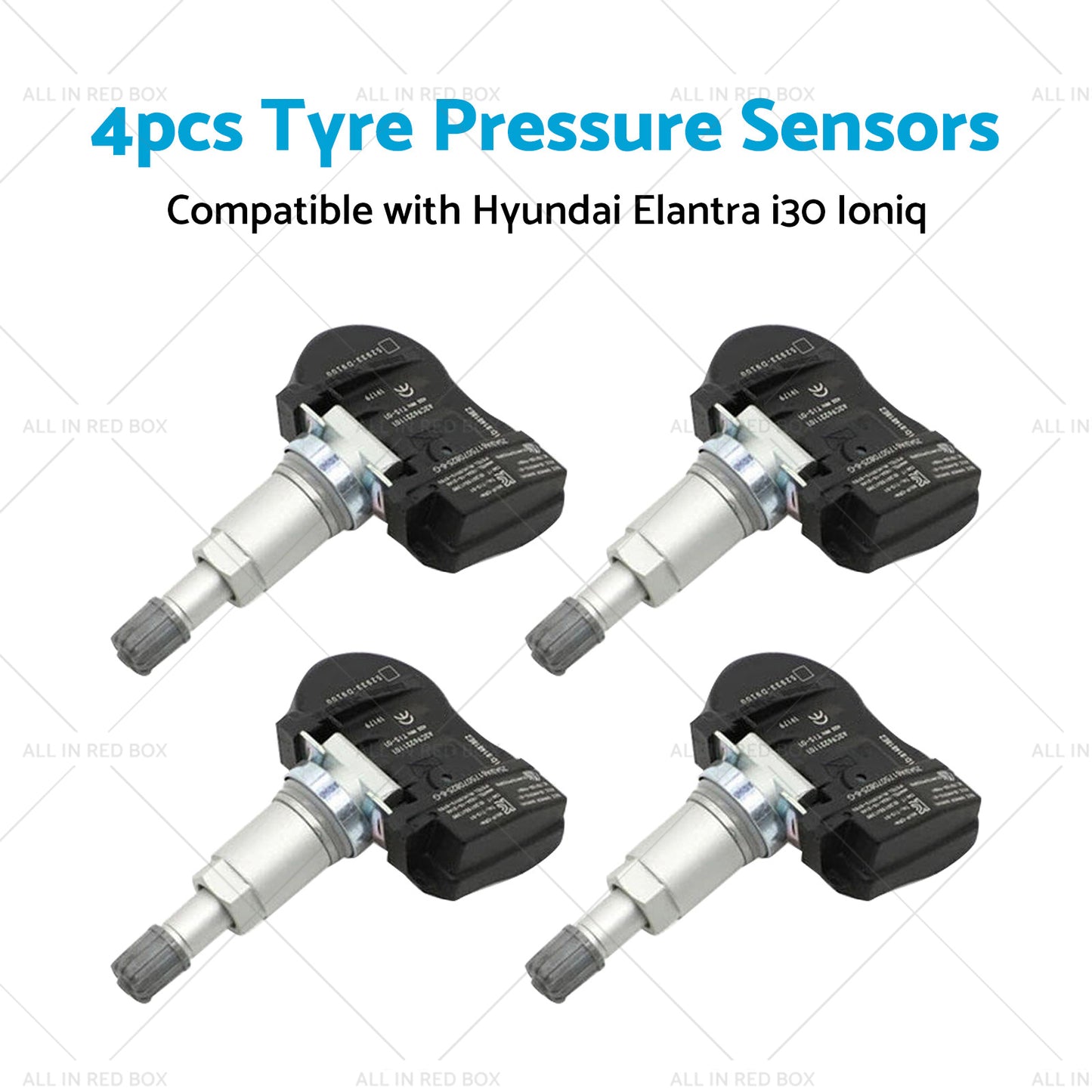 {{ 4X TPMS Tyre Pressure Sensors 52933-F2000 Suitable for Hyundai i30 i20N Elantra }} - Buy Car Parts Online at {{ Kaka Auto Parts }}.