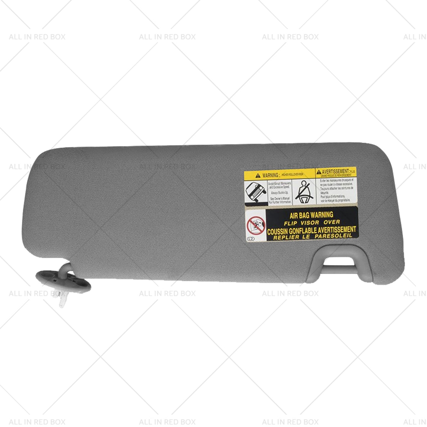 {{ Right Driver Side Sun Visor W Vanity Light SuitableFor Toyota Kluger 14-19 Gray }} - Buy Car Parts Online at {{ Kaka Auto Parts }}.