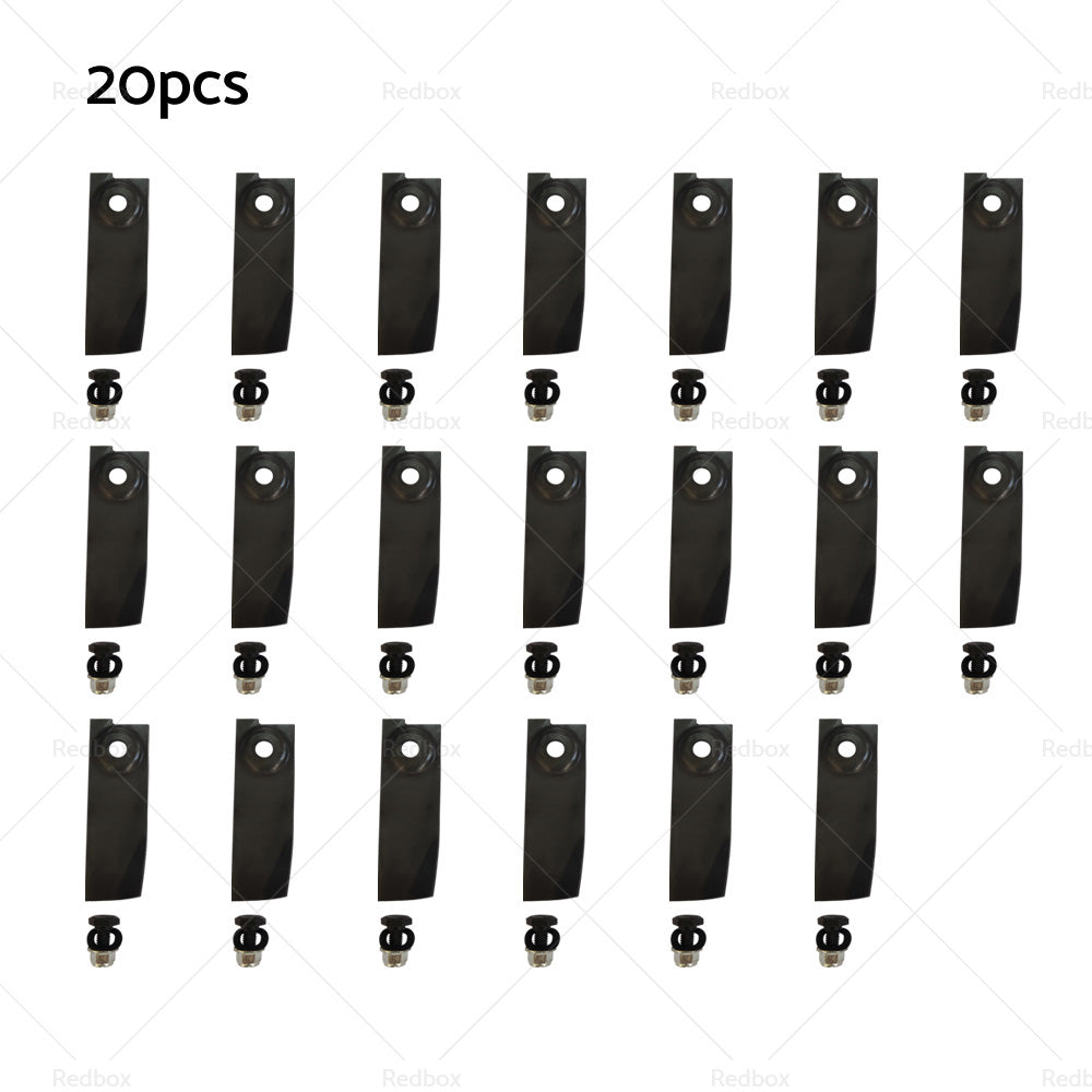 5/10/20x Lawn Mower Blades and Bolts For Honda19 Mowers HRU196 HRU195 HRU194