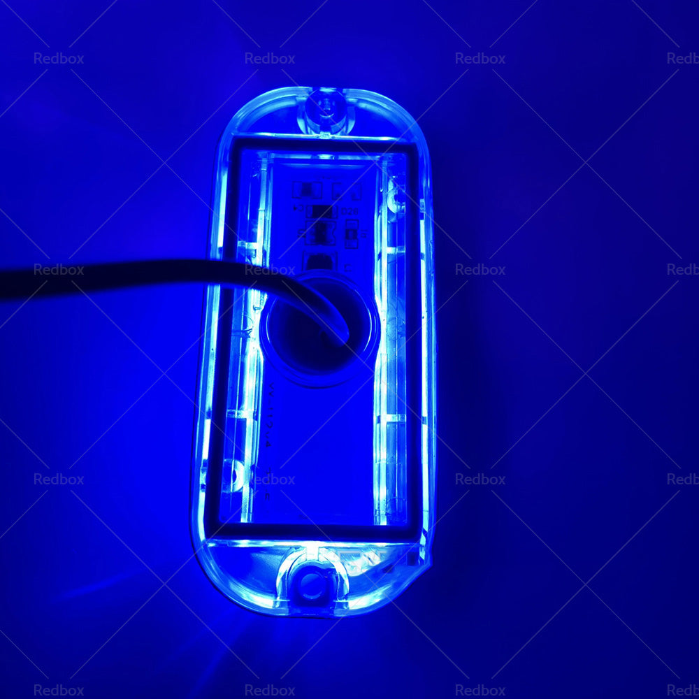 Pair 42LED Boat Light Stainless Steel Underwater Pontoon For Marine Boat Transom
