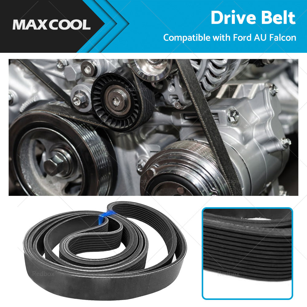 Fan Serpentine Drive Belt 6PK2380 Suitable for Ford AU Falcon 6cyl 4ltr 98-02