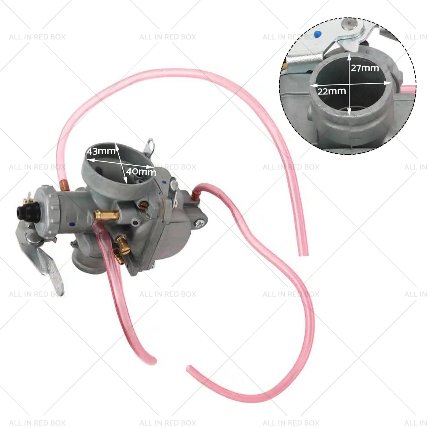 {{ 1x Carburetor with Fuel Filter Assembly Suitable for Suzuki JR80 2001-2004 Bike }} - Buy Car Parts Online at {{ Kaka Auto Parts }}.