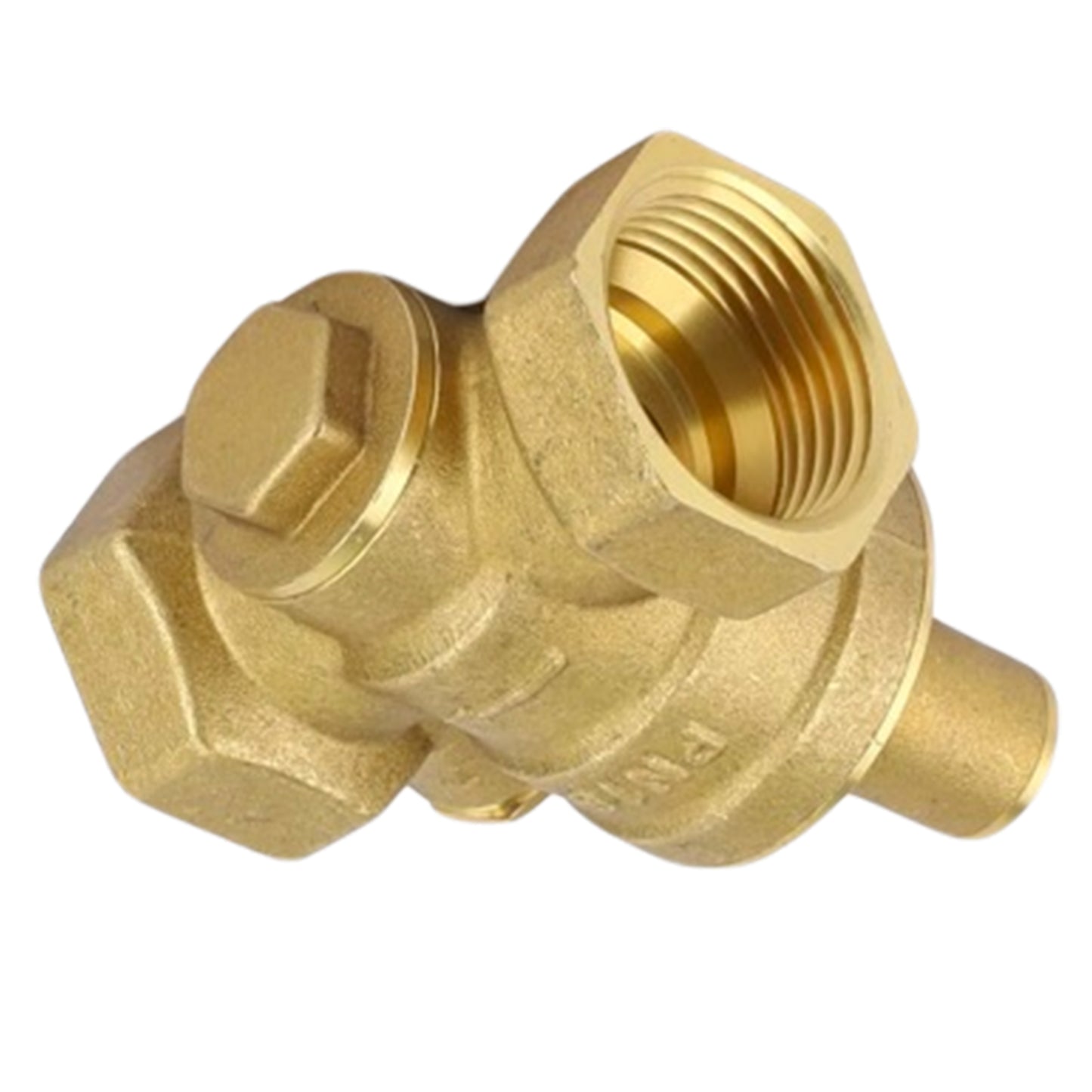 DN15/20/25 Brass Adjustable Water Pressure Reducing Valve with Gauge