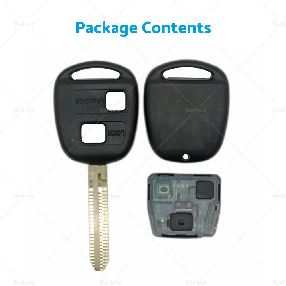 {{ Complete Transponder Remote Key 304MHz Chip 60120 Suitable For TOYOTA Prado 120 }} - Buy Car Parts Online at {{ Kaka Auto Parts }}.
