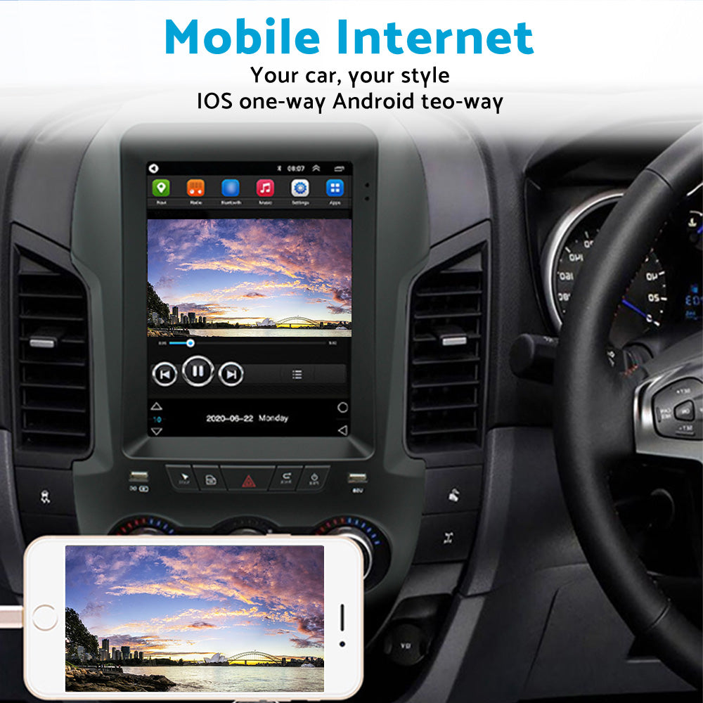 {{ 232GB Android 11 Apple Carplay Radio GPS Head Unit Suitable For Ford Ranger PX }} - Buy Car Parts Online at {{ Kaka Auto Parts }}.