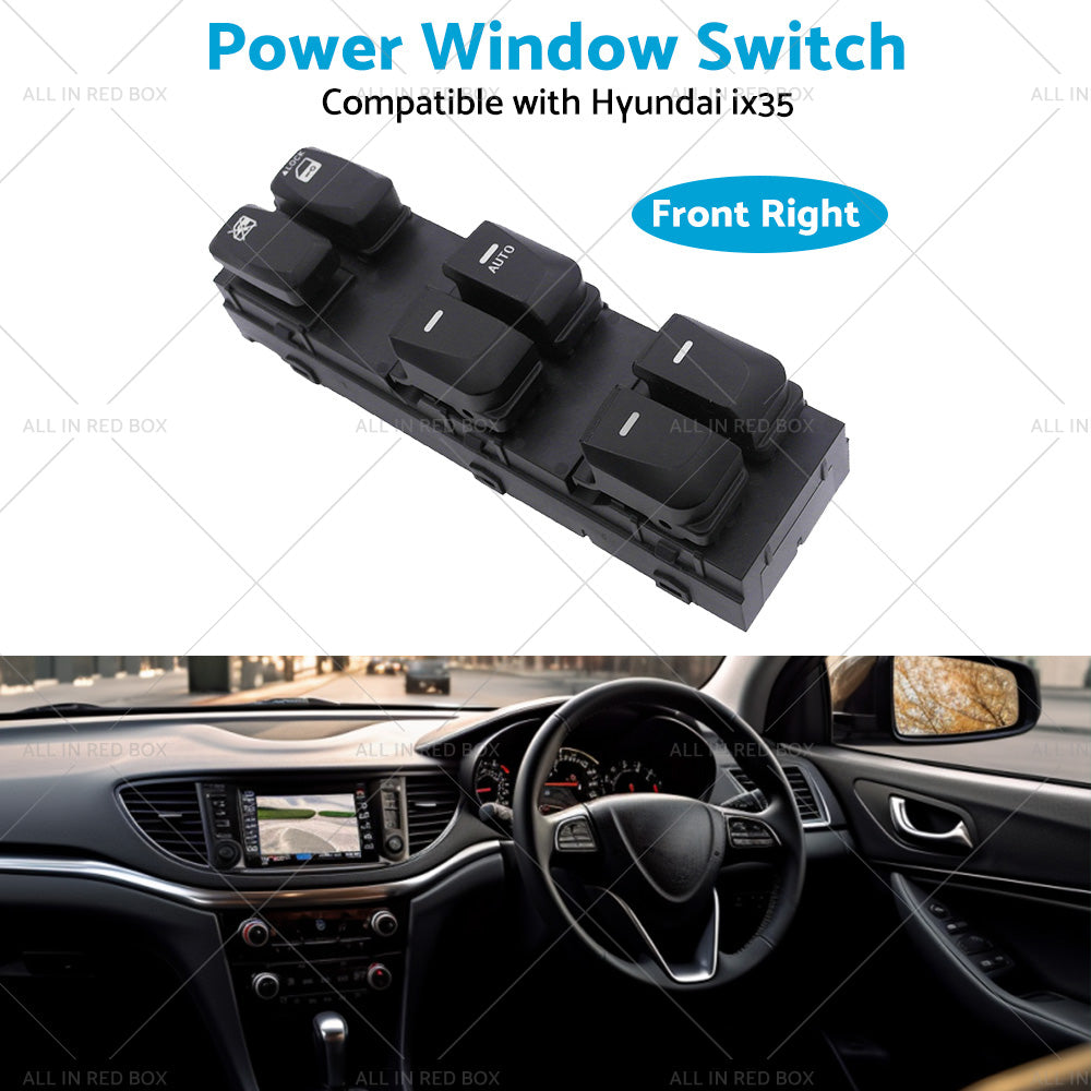 Electric Window Switch Master Control Suitable For Hyundai IX35 2010-2017 RHD