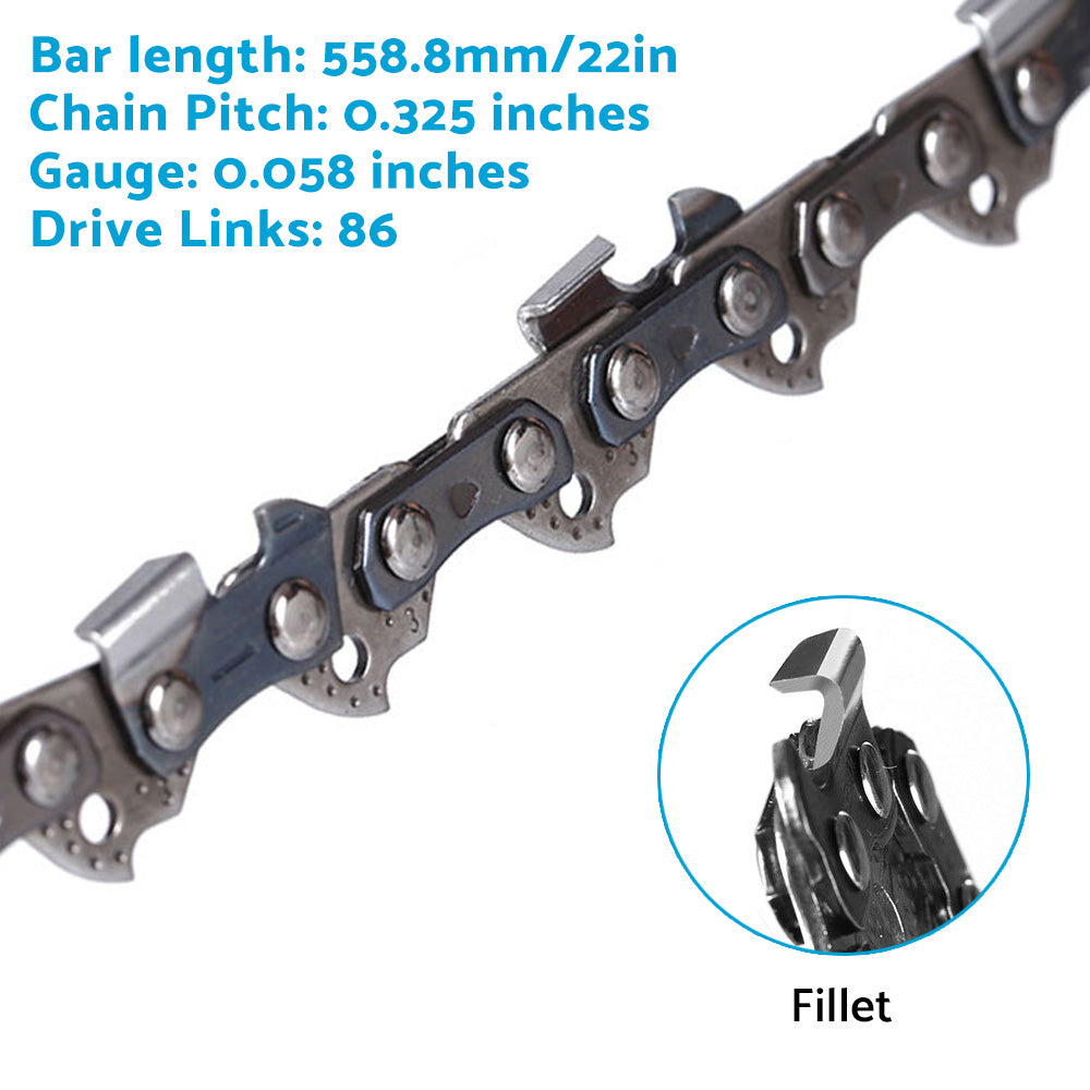 {{ 22 Chainsaw Chain 22inch 0. 325 . 058 86DL Suitable for Baumr-AG Sunseeker }} - Buy Car Parts Online at {{ Kaka Auto Parts }}.