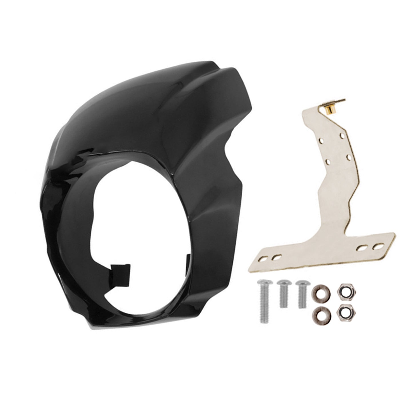 {{ 1x Front Headlight Fairing Cover Mask Suitable for Harley Softail Breakout 18-23 }} - Buy Car Parts Online at {{ Kaka Auto Parts }}.