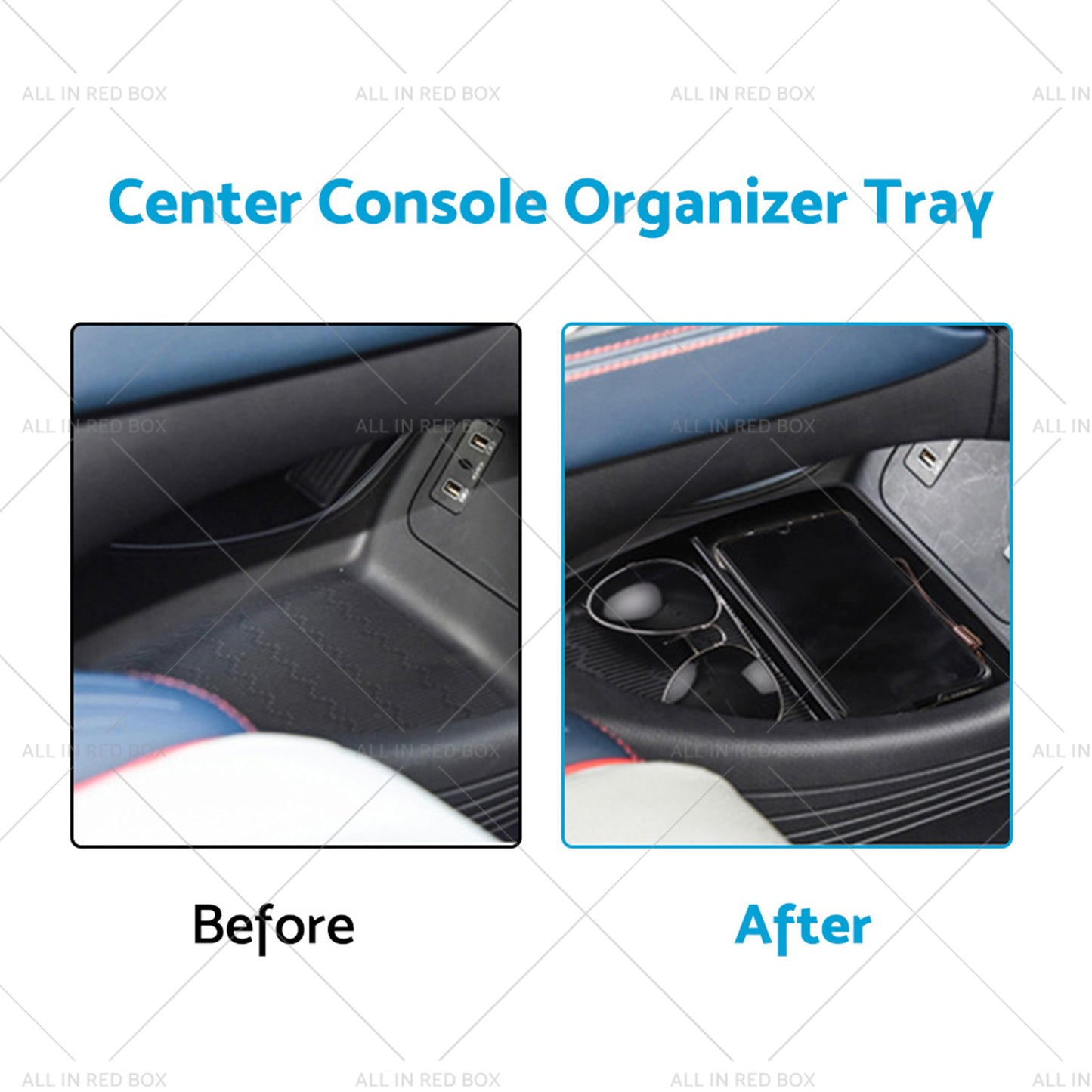 {{ Armrest Storage Box? Organizer Tray Suitable For BYD Atto 3 22-23 }} - Buy Car Parts Online at {{ Kaka Auto Parts }}.