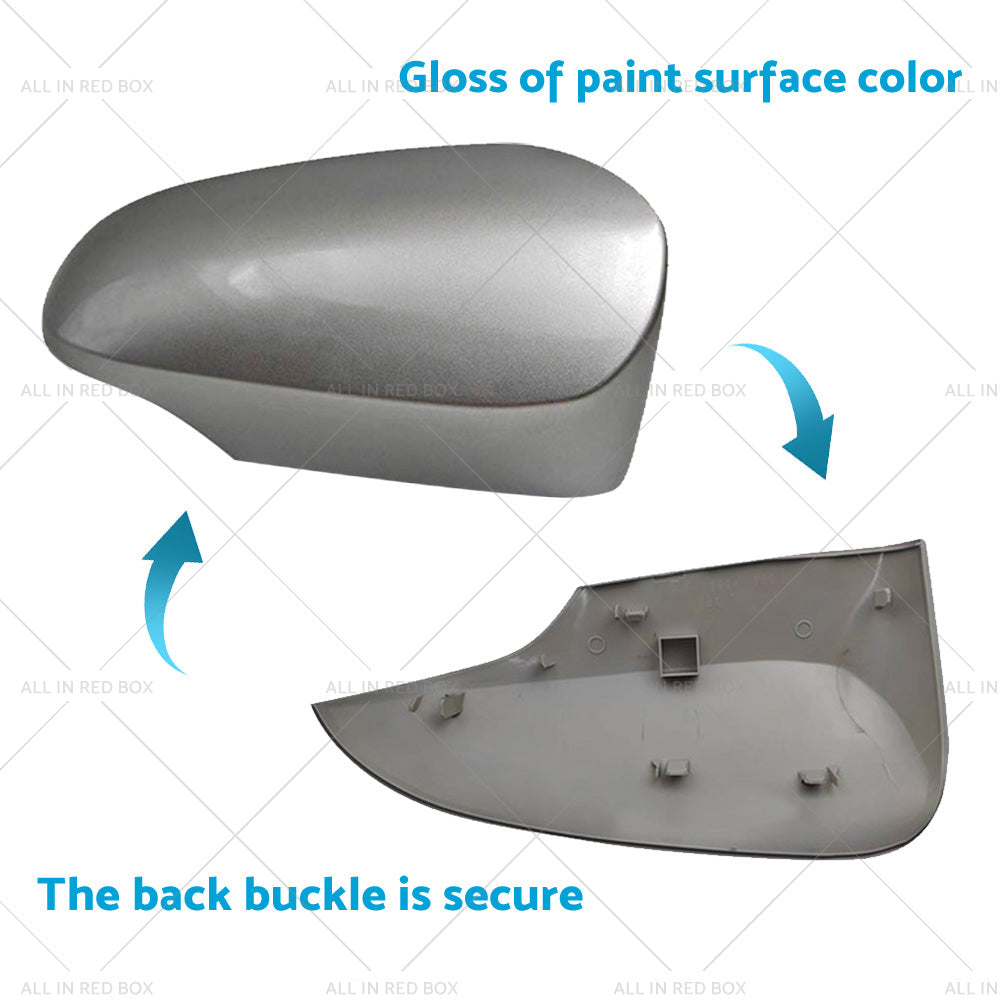 {{ Right Mirror Cover Cap Suitable for Toyota Corolla 12-18 Silver 1F7 RH Side }} - Buy Car Parts Online at {{ Kaka Auto Parts }}.