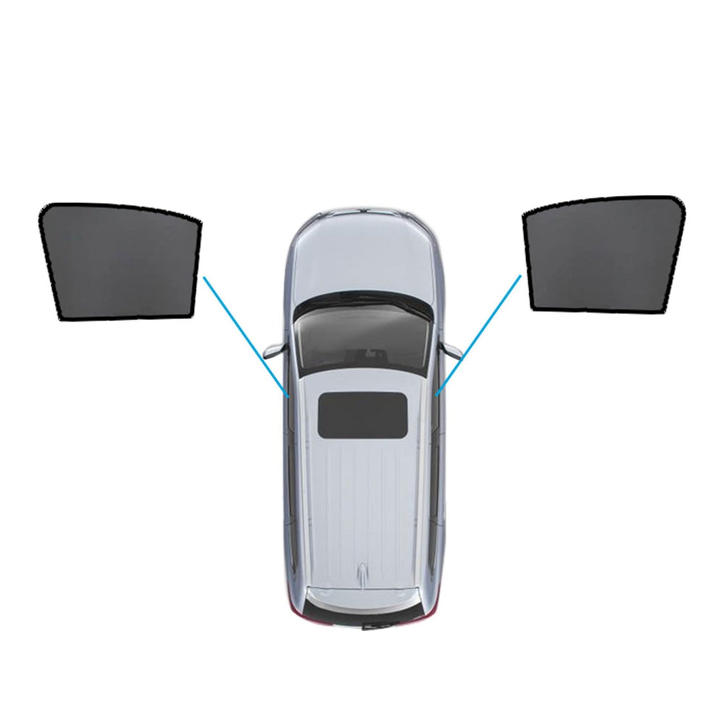 Magnetic Sun Shades Suitable for Mercedes Benz GLB X247 20+ Windows Sun Blind