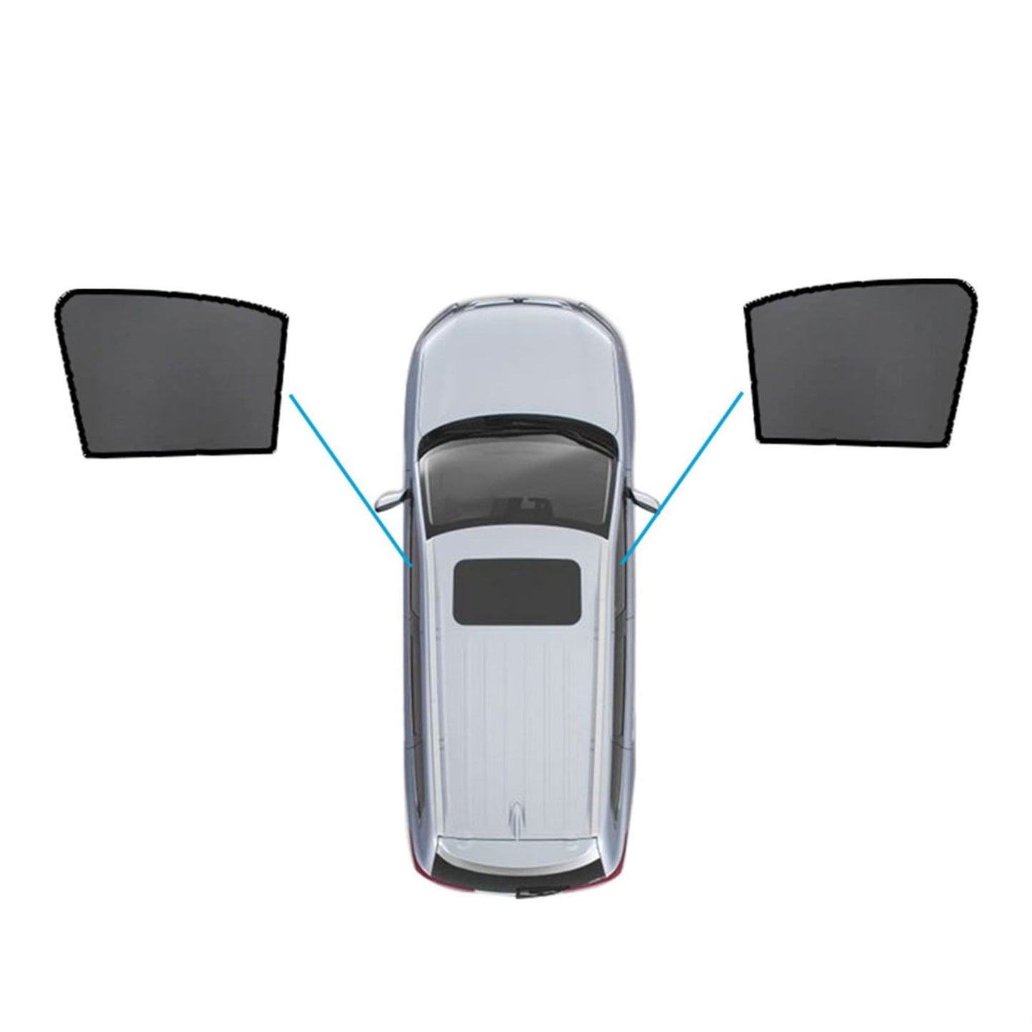 Magnetic Sun Shades Suitable for Mercedes Benz GLB X247 20+ Windows Sun Blind