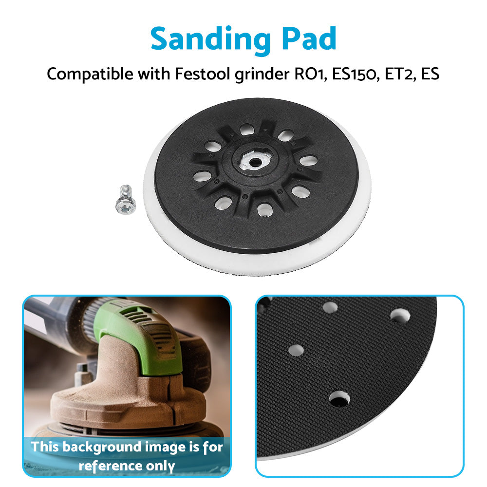 {{ 6 inch 17 Holes Backing Pad Sanding Suitable For Festool Grinder RO1 ES150 ET2 }} - Buy Car Parts Online at {{ Kaka Auto Parts }}.