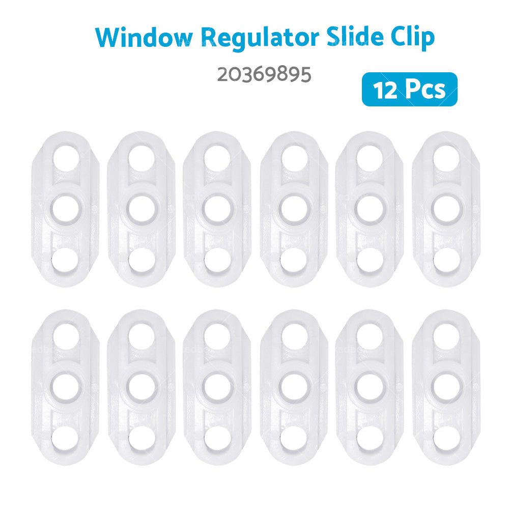 12 x Window Regulator Slide Clip Fits for Holden Commodore VT VU VX VY 20369895