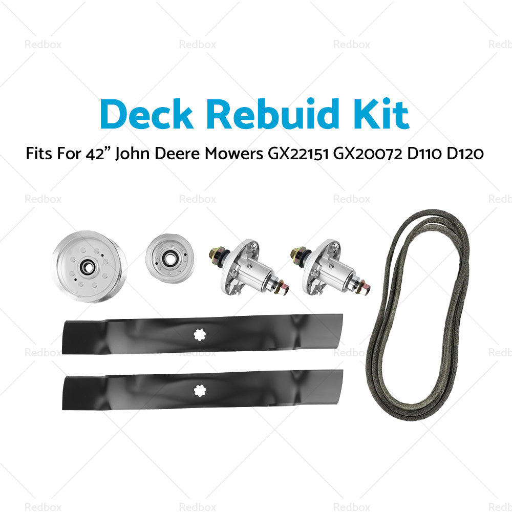 Deck Rebuid Kit For 42 inch John Deere Mowers GX22151 GX20072 D110 D120