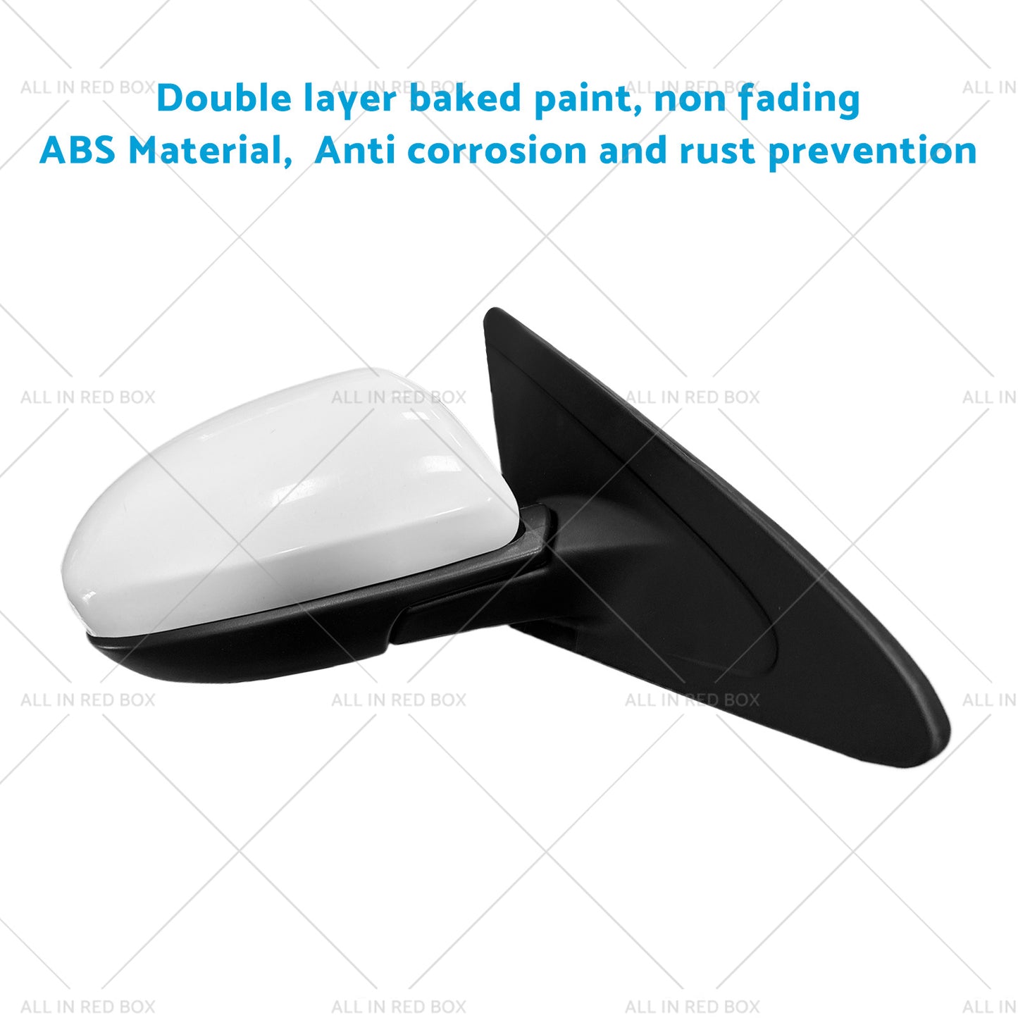 {{ Right Door Mirror Suitable for Mazda 3 BL 2009-2013 NO Indicator White }} - Buy Car Parts Online at {{ Kaka Auto Parts }}.