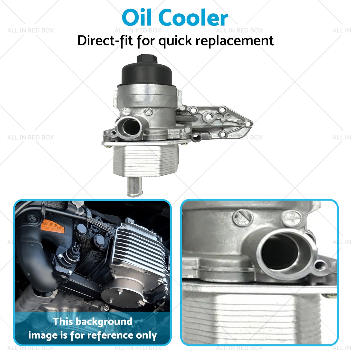 {{ Oil Cooler Suitable For Ford Transit VH VJ 2.4L Duratorq 2000-2006 YC1Q6B624AK }} - Buy Car Parts Online at {{ Kaka Auto Parts }}.