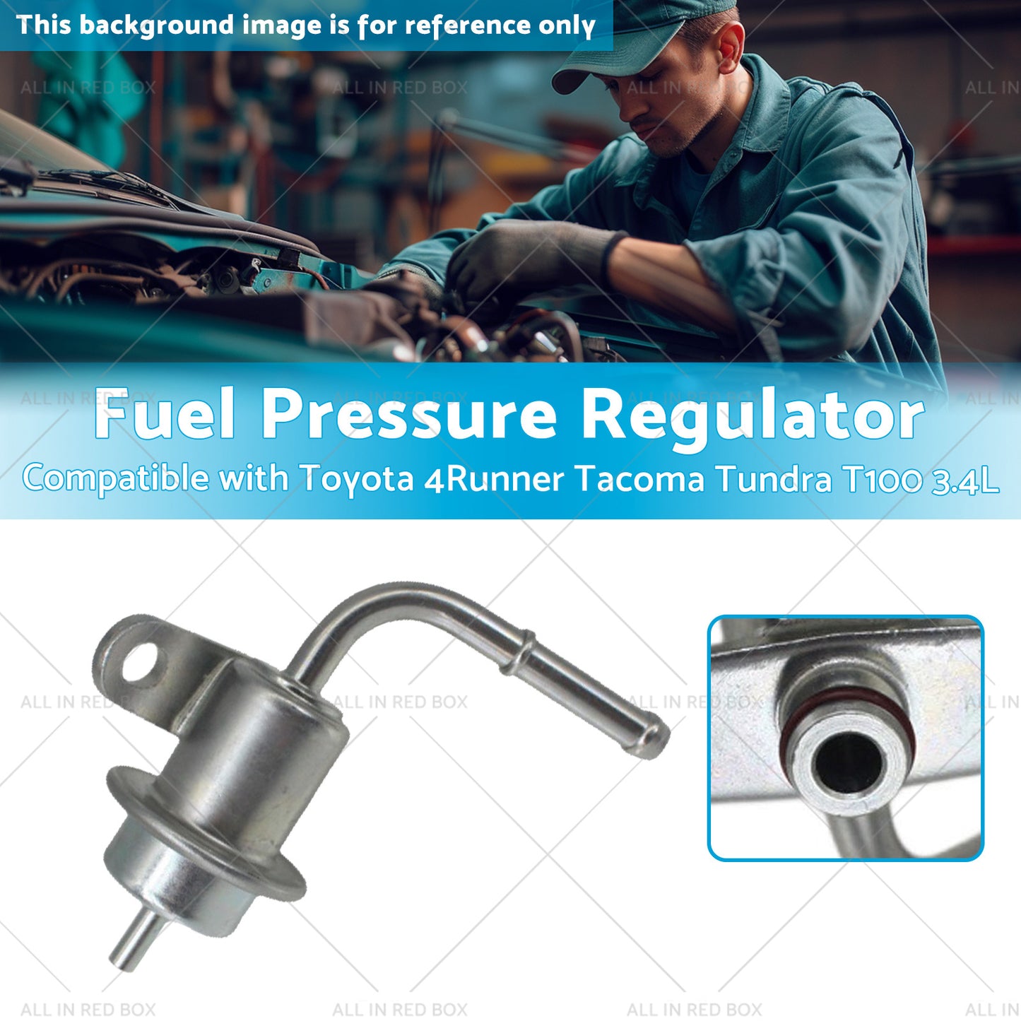 {{ Fuel Pressure Regulator Suitable for 3. 4L Toyota 4Runner Tacoma Tundra T100 }} - Buy Car Parts Online at {{ Kaka Auto Parts }}.