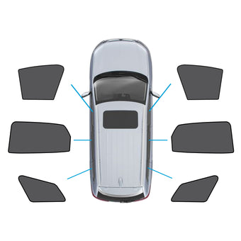 compare product Polyester 6x Window Magnetic Mesh Sunshades Suitable for Kia Sportage 2021-2024