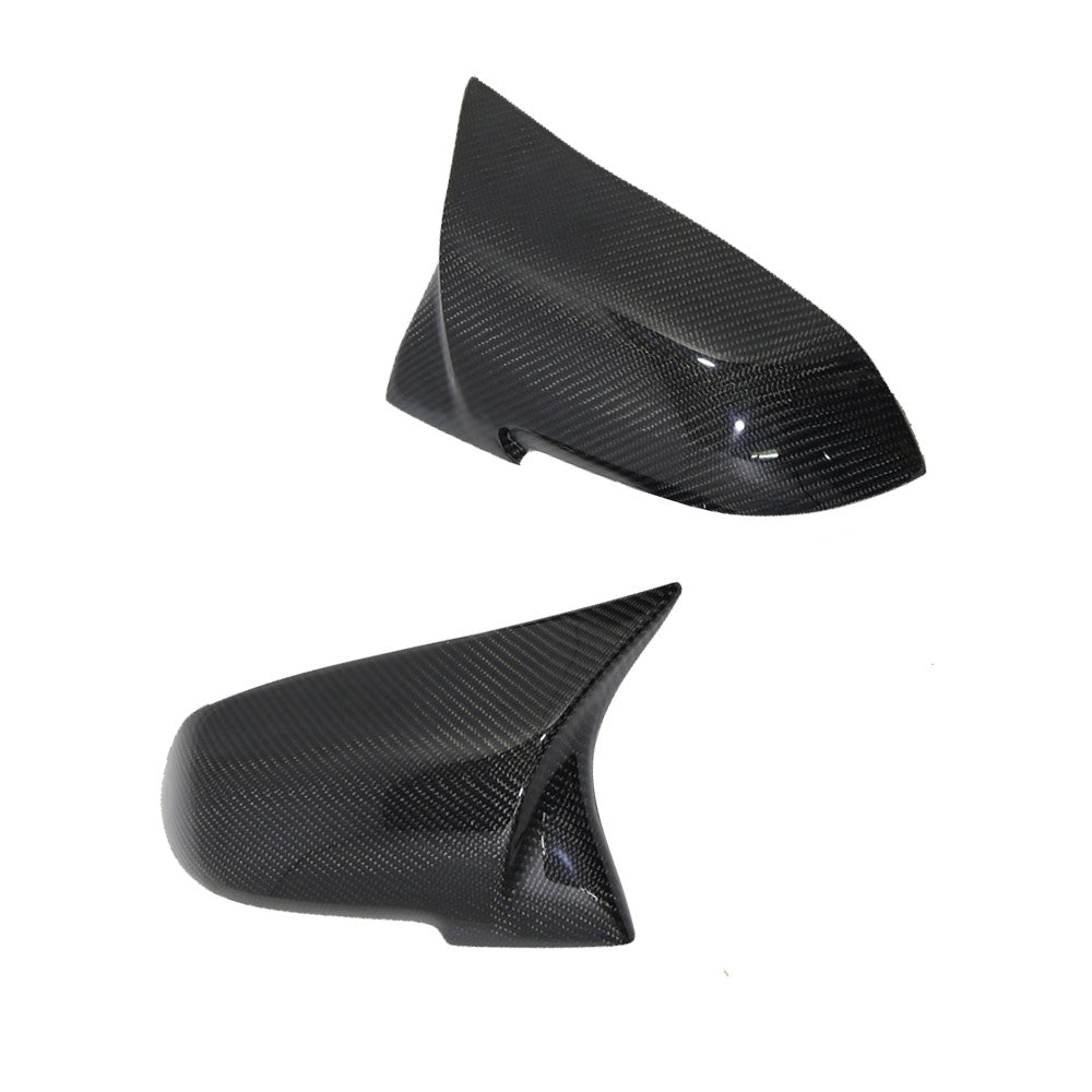 Carbon Fibre Side Mirror Cover Caps Suitable for BMW F20 F21 F22 Series 1 2 3 4