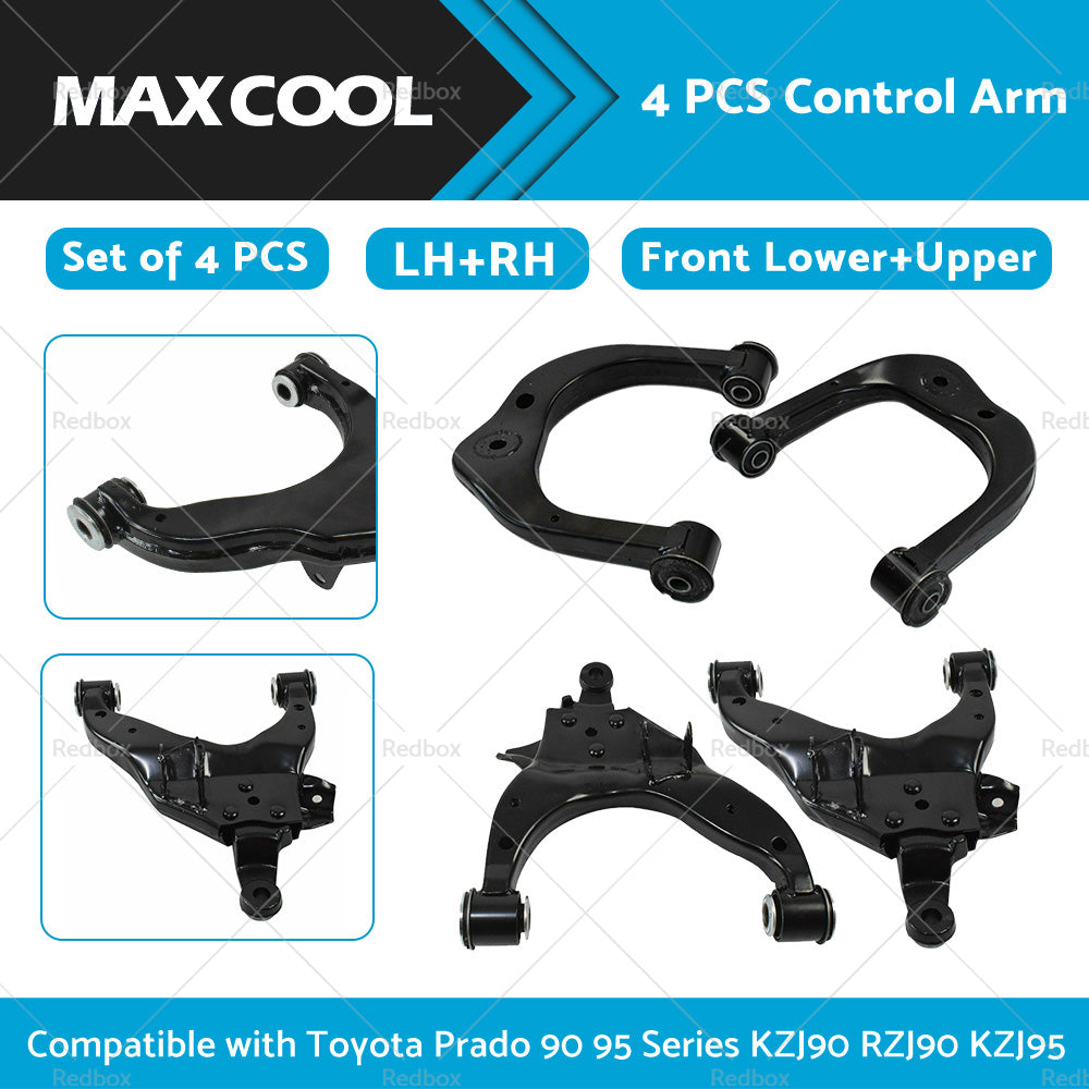 {{ Suitable for Toyota Prado 90 KZJ95 RZJ95 VZJ95 Front Upper Lower Control Arm }} - Buy Car Parts Online at {{ Kaka Auto Parts }}.